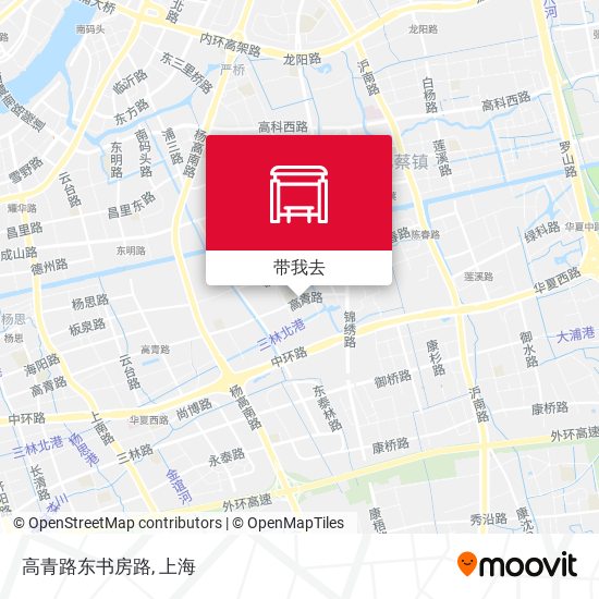 高青路东书房路地图