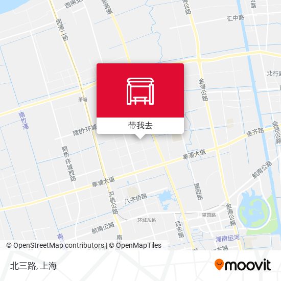北三路地图