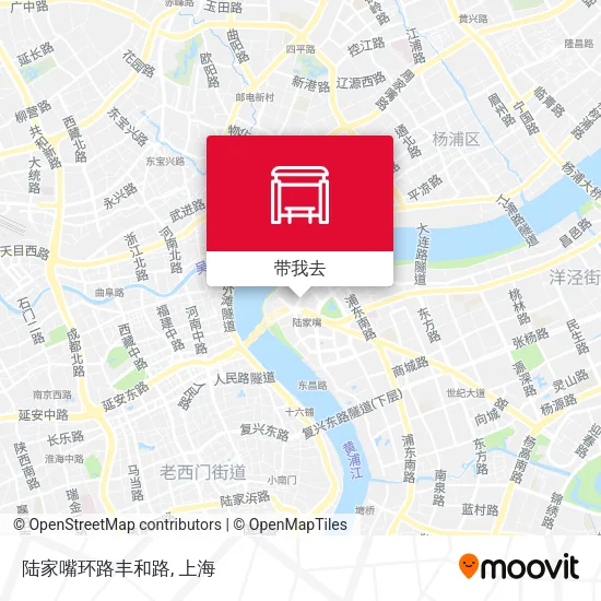 陆家嘴环路丰和路地图