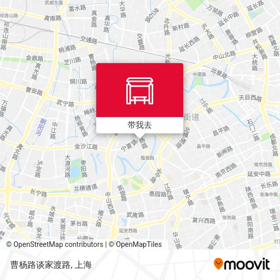 曹杨路谈家渡路地图