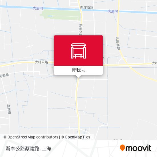 新奉公路蔡建路地图