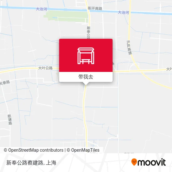 新奉公路蔡建路地图