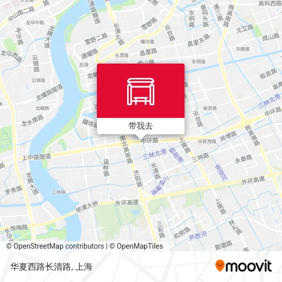 华夏西路长清路地图