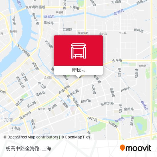 杨高中路金海路地图