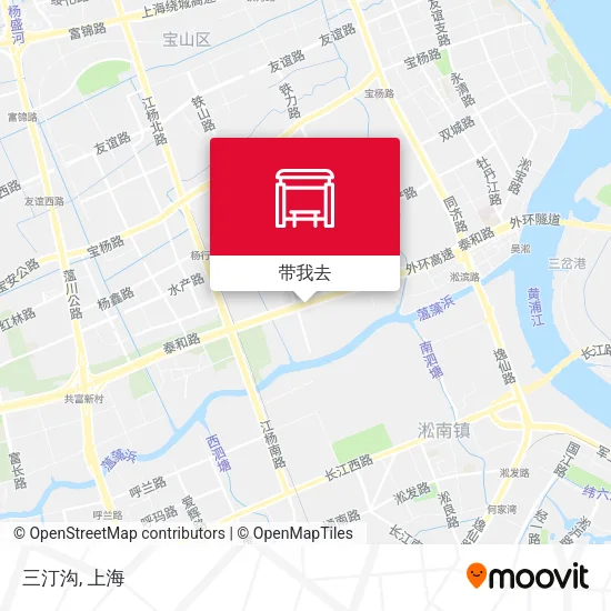 三汀沟地图