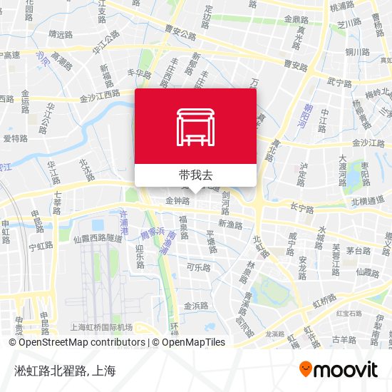 淞虹路北翟路地图