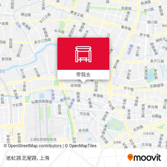 淞虹路北翟路地图