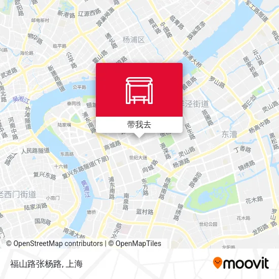 福山路张杨路地图