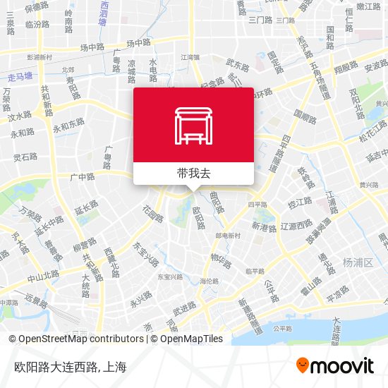 欧阳路大连西路地图