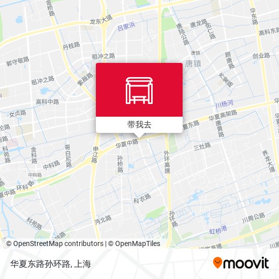 华夏东路孙环路地图