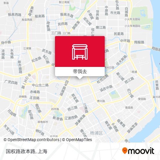 国权路政本路地图