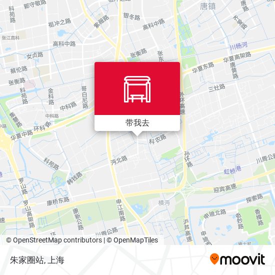 朱家圈站地图