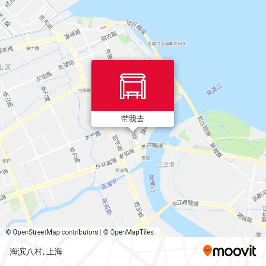 海滨八村地图