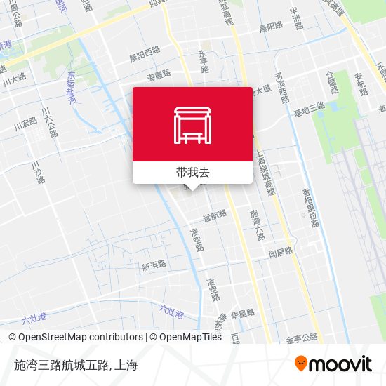 施湾三路航城五路地图