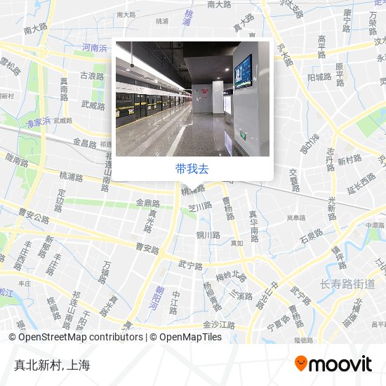 真北新村地图