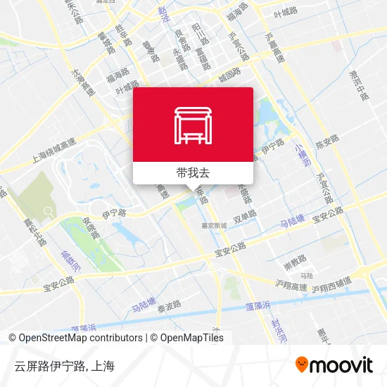 云屏路伊宁路地图