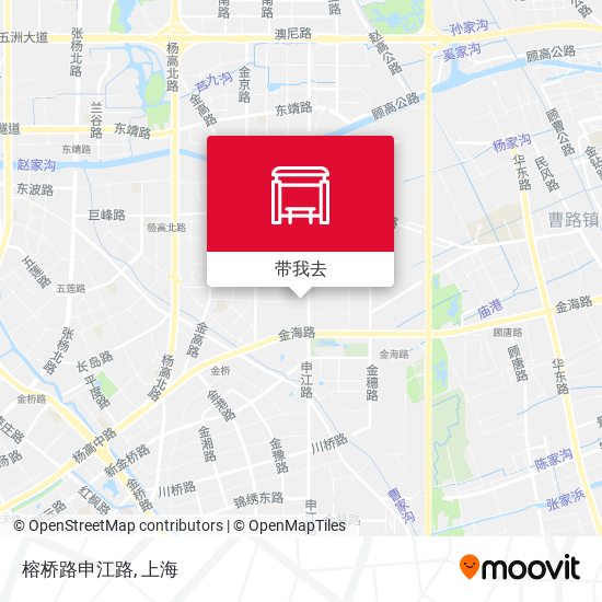 榕桥路申江路地图