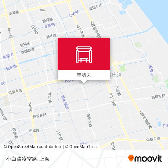 小白路凌空路地图