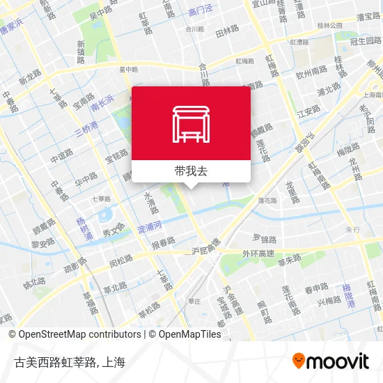 古美西路虹莘路地图