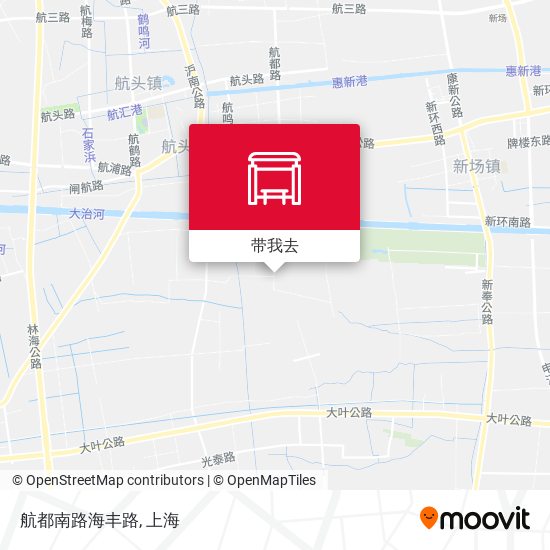 航都南路海丰路地图