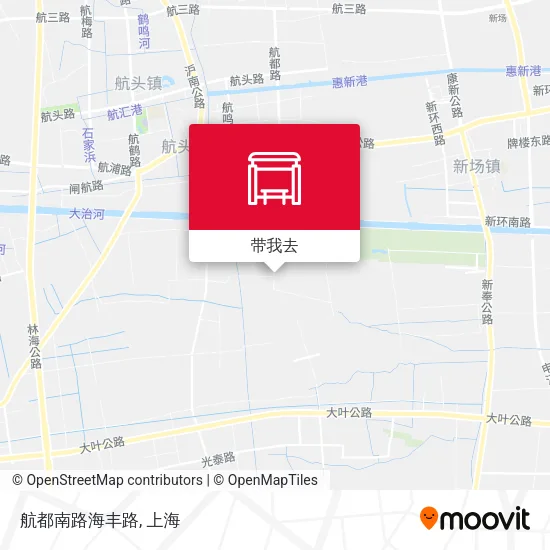 航都南路海丰路地图