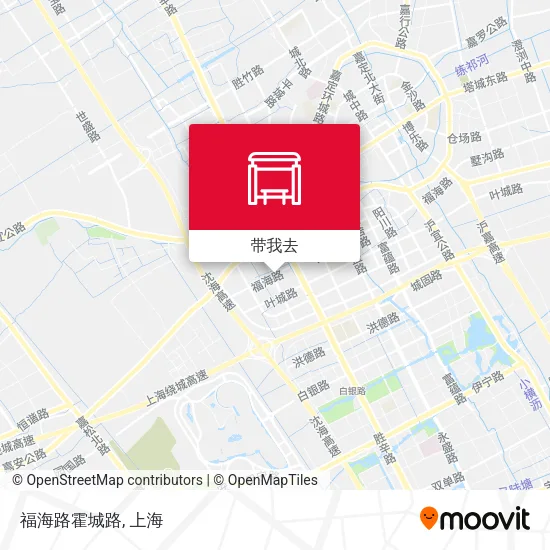 福海路霍城路地图