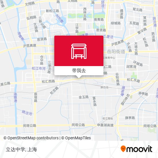 立达中学地图