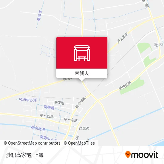 沙积高家宅地图