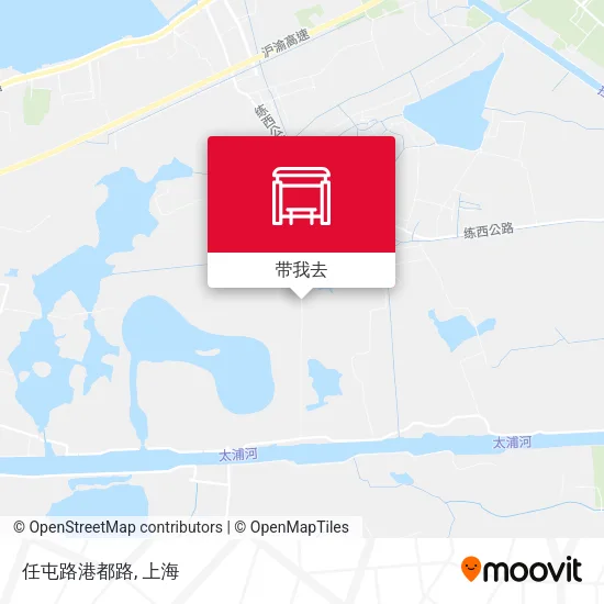 任屯路港都路地图