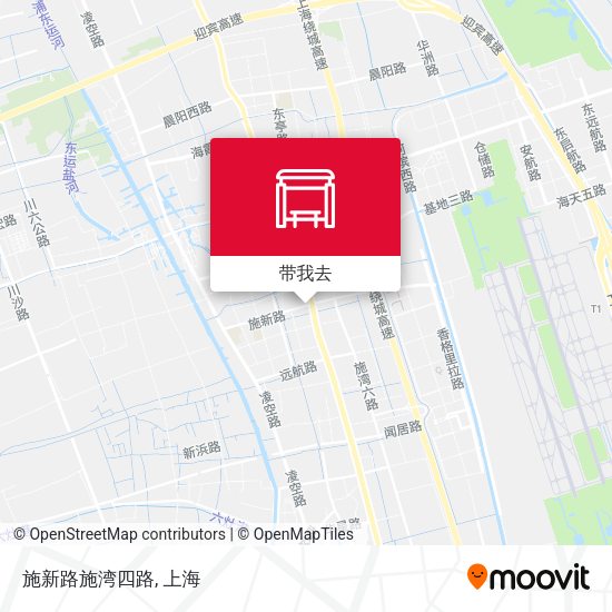 施新路施湾四路地图