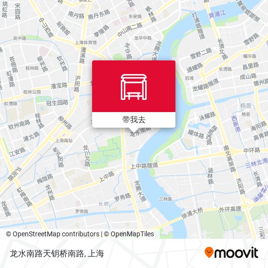 龙水南路天钥桥南路地图