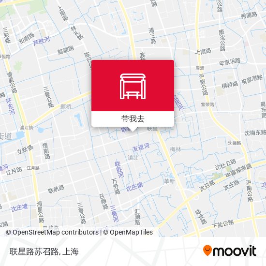 联星路苏召路地图