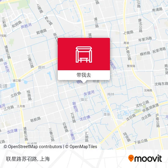 联星路苏召路地图