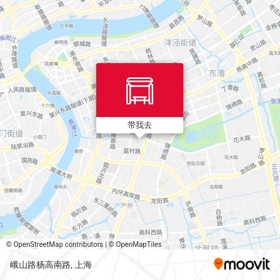 峨山路杨高南路地图