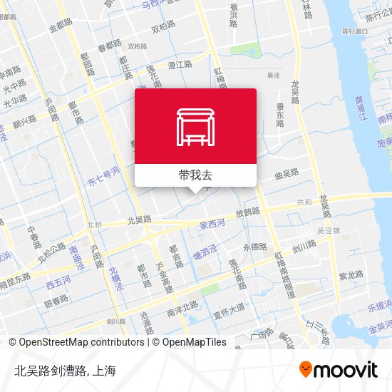 北吴路剑漕路地图