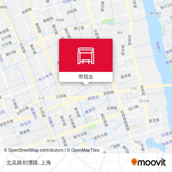 北吴路剑漕路地图
