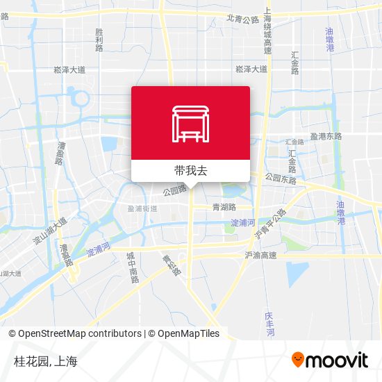 桂花园地图
