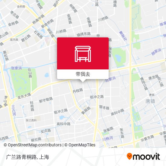 广兰路青桐路地图