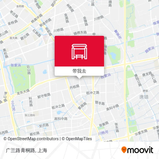 广兰路青桐路地图