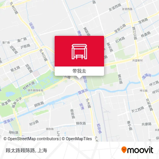 顾太路顾陈路地图
