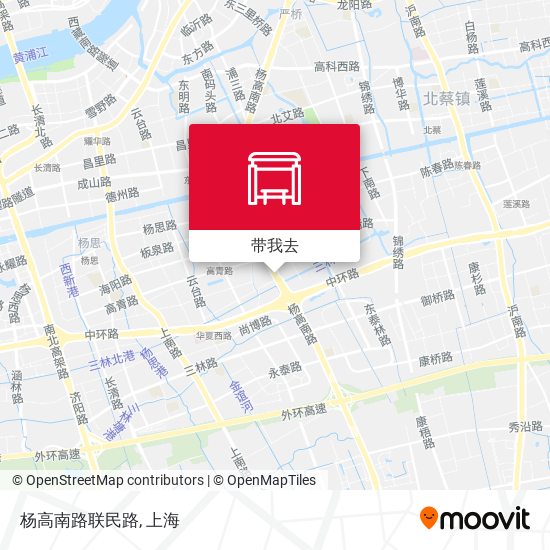 杨高南路联民路地图