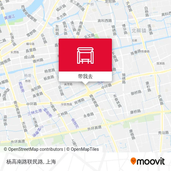 杨高南路联民路地图