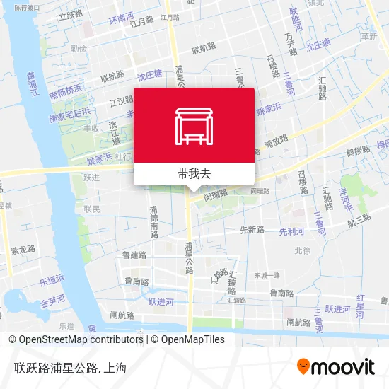 联跃路浦星公路地图