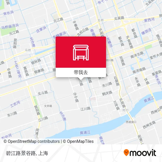 碧江路景谷路地图