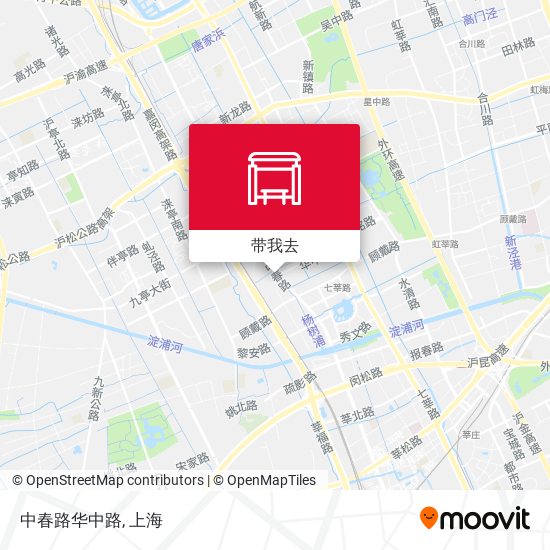 中春路华中路地图