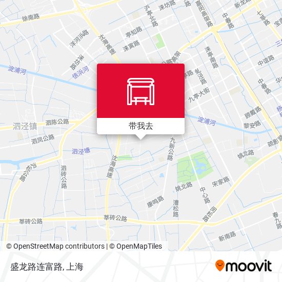 盛龙路连富路地图