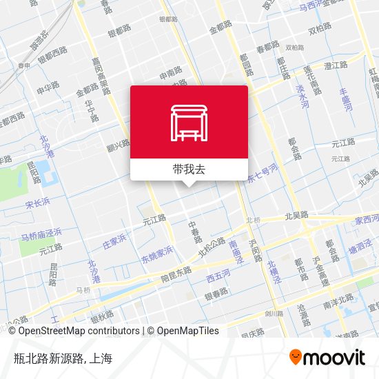 瓶北路新源路地图