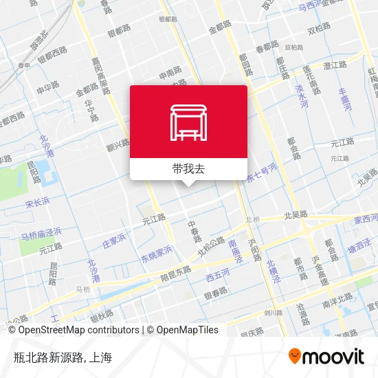 瓶北路新源路地图