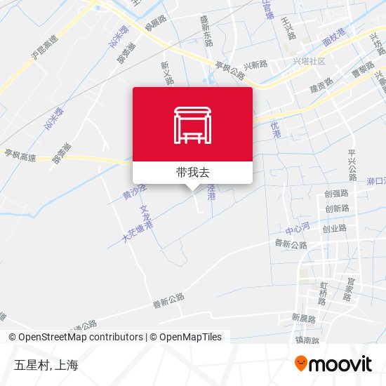 五星村地图