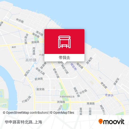 华申路富特北路地图